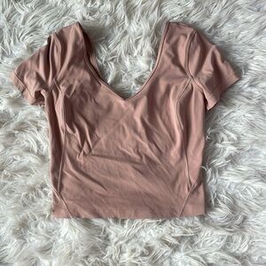 Tan Lululemon Top
